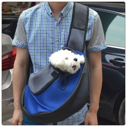 Pet Carrier Dog Carrier Cat Puppy Small Animal Pet Sling Front Carrier Mesh Comfort Travel Tote Shoulder Bag Pet Backpack SL-Dollar Bargains Online Shopping Australia