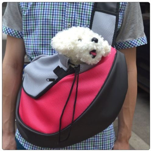 Pet Carrier Dog Carrier Cat Puppy Small Animal Pet Sling Front Carrier Mesh Comfort Travel Tote Shoulder Bag Pet Backpack SL-Dollar Bargains Online Shopping Australia