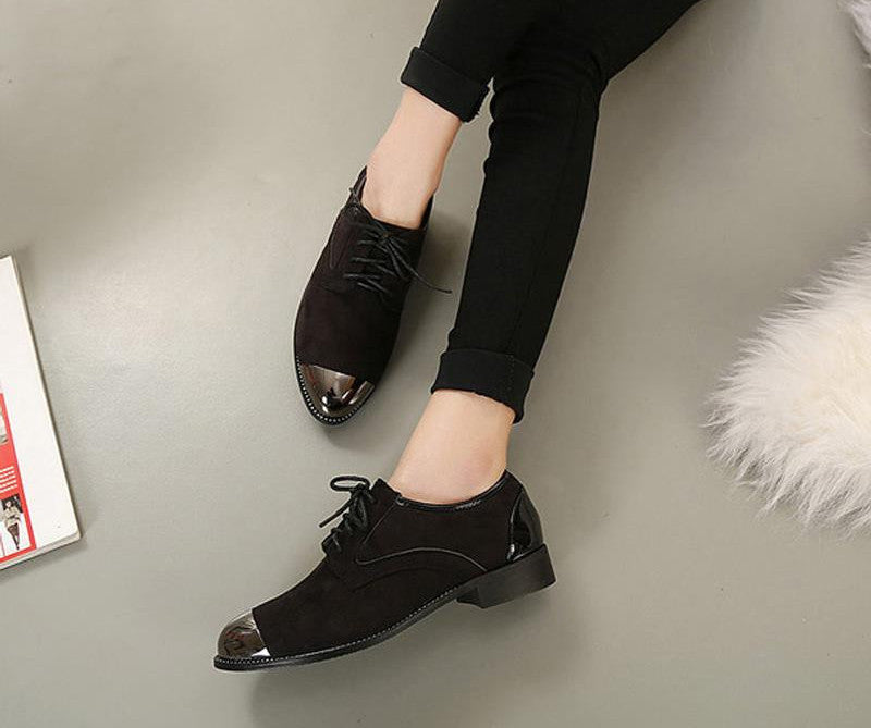 Spring Oxfords Women Brogue Shoes Womens Oxford flats Zapato De Hombre Para Traje Autumn PU Leather Glitter Shoes-Dollar Bargains Online Shopping Australia