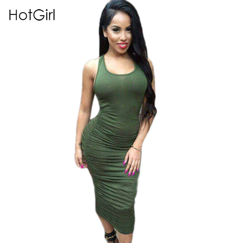 Stretch Party Long Pleated Maxi Dress -  - 3