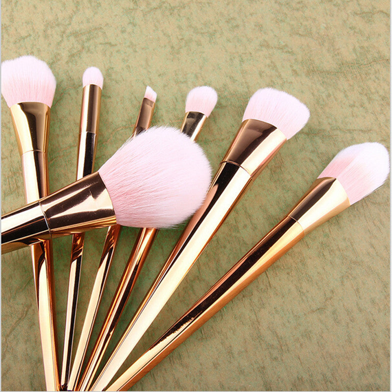 NEW Techniqueing 6-7 Pcs Makeup Brushes Set Synthetic Hair Make Up Brushes Tools Cosmetic Foundation Brush Kits-Dollar Bargains Online Shopping Australia