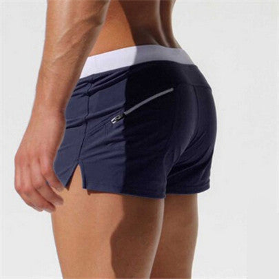 Sexy Briefs Men Swimwear Trunks Brand High Quality Swimsuits Swim Boxer Sportswear Solid Board Shorts Plus Size Swimming D025-Dollar Bargains Online Shopping Australia