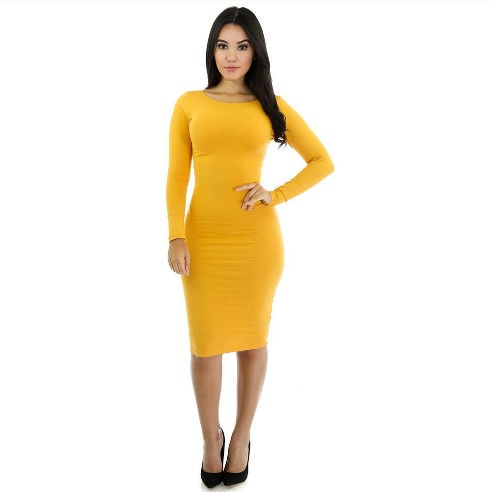 21 Colors Midi Party Dress - CELEBRITYSTYLEFASHION.COM.AU - 15