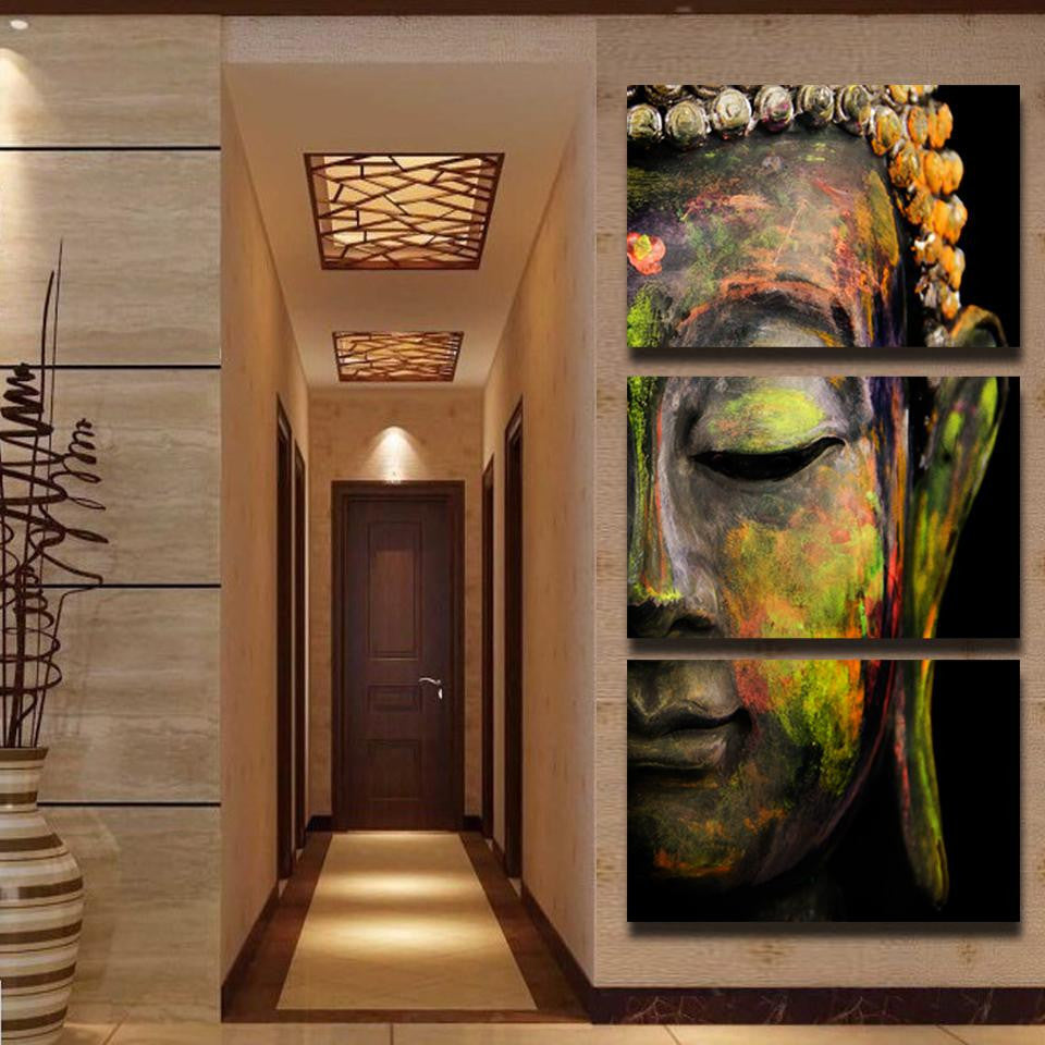 Buddha Oil Painting Wall Art Paintings Picture Paiting Canvas Paints Home Decor HD Print Painting Wall Art Picture (Unframed)-Dollar Bargains Online Shopping Australia