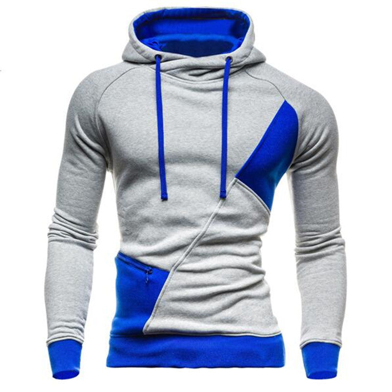 Hoodies Men Sudaderas Hombre Hip Hop Mens Brand Letter Hooded Zipper Hoodie Sweatshirt Slim Fit Men Hoody XXL WE-Dollar Bargains Online Shopping Australia
