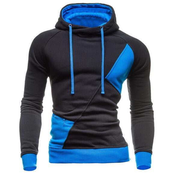 Hoodies Men Sudaderas Hombre Hip Hop Mens Brand Letter Hooded Zipper Hoodie Sweatshirt Slim Fit Men Hoody XXL WE-Dollar Bargains Online Shopping Australia