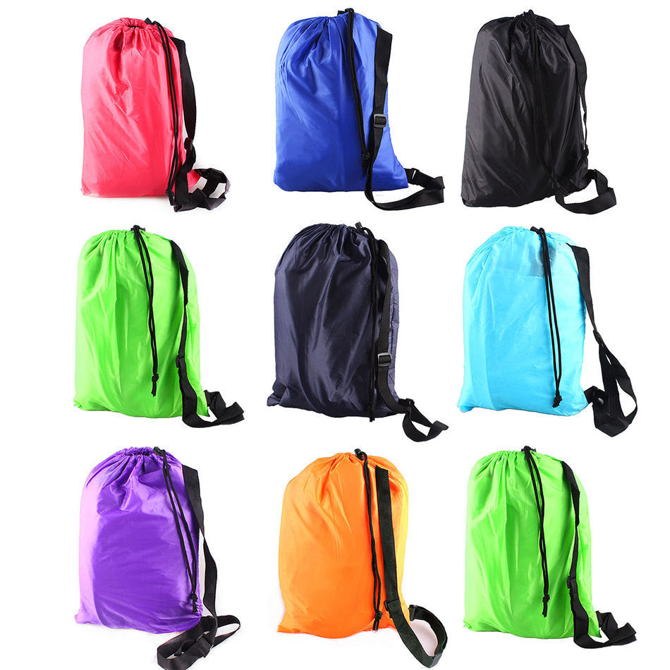 Fast Inflatable Air Bag Beach Flatfish Sleeping Bed Air Sofa For Camping Hiking 10s Outdoor Sleeping Bags-Dollar Bargains Online Shopping Australia