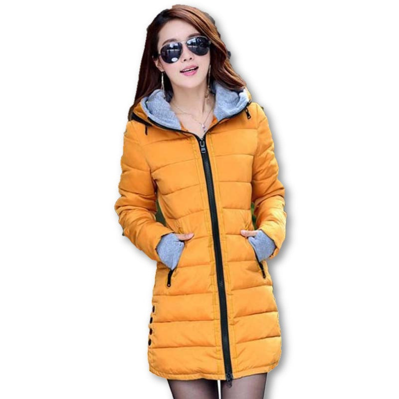 Winter Jacket Women Cotton Padded Coat Parkas For Women Winter Manteau Femme Casual Fashion BB0008-Dollar Bargains Online Shopping Australia