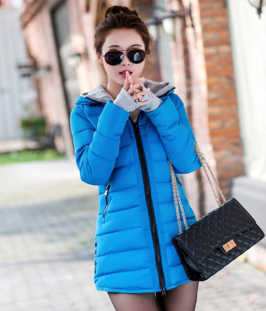 Winter Jacket Women Cotton Padded Coat Parkas For Women Winter Manteau Femme Casual Fashion BB0008-Dollar Bargains Online Shopping Australia