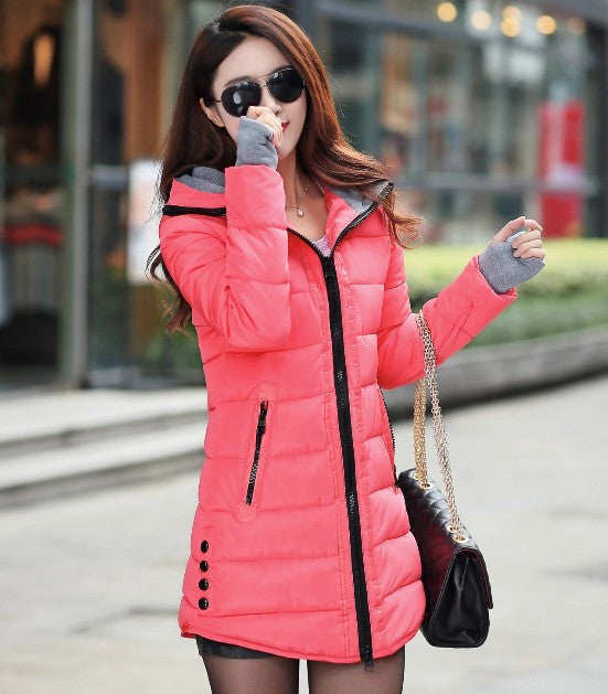 Winter Jacket Women Cotton Padded Coat Parkas For Women Winter Manteau Femme Casual Fashion BB0008-Dollar Bargains Online Shopping Australia
