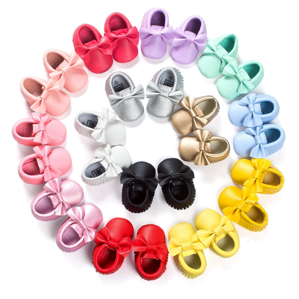 16 Colors Brand Spring Baby Shoes PU Leather Newborn Boys Girls Shoes First Walkers Baby Moccasins 0-18 Months - CelebritystyleFashion.com.au online clothing shop australia