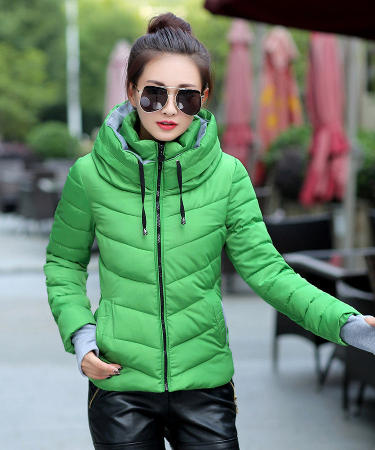 hooded plus size long sleeve warm light down padded winter jacket women parkas for women winter coat women B143-Dollar Bargains Online Shopping Australia