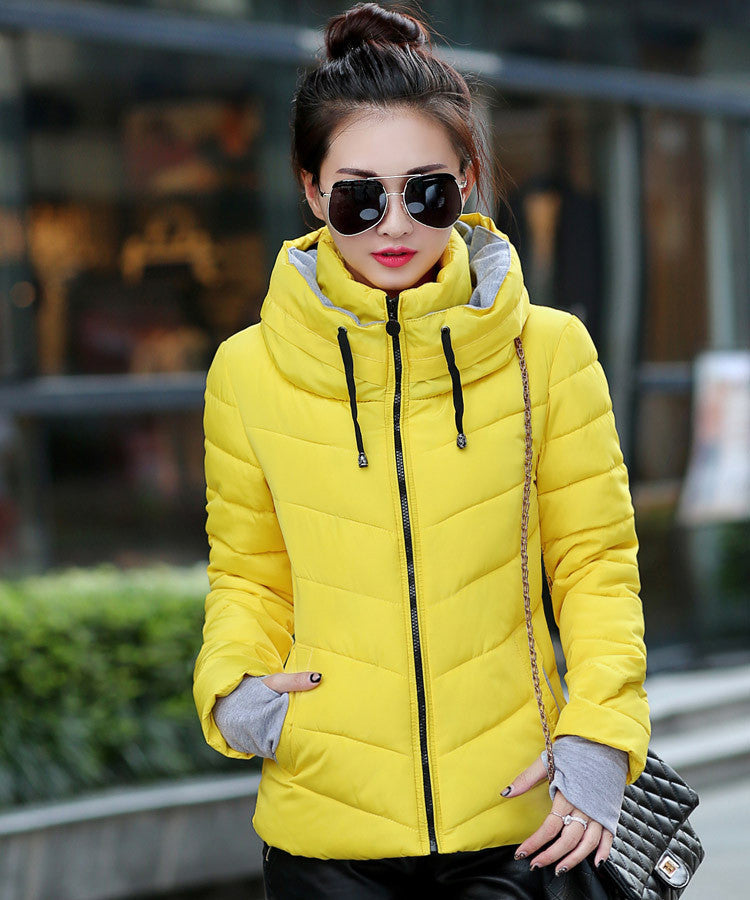 hooded plus size long sleeve warm light down padded winter jacket women parkas for women winter coat women B143-Dollar Bargains Online Shopping Australia