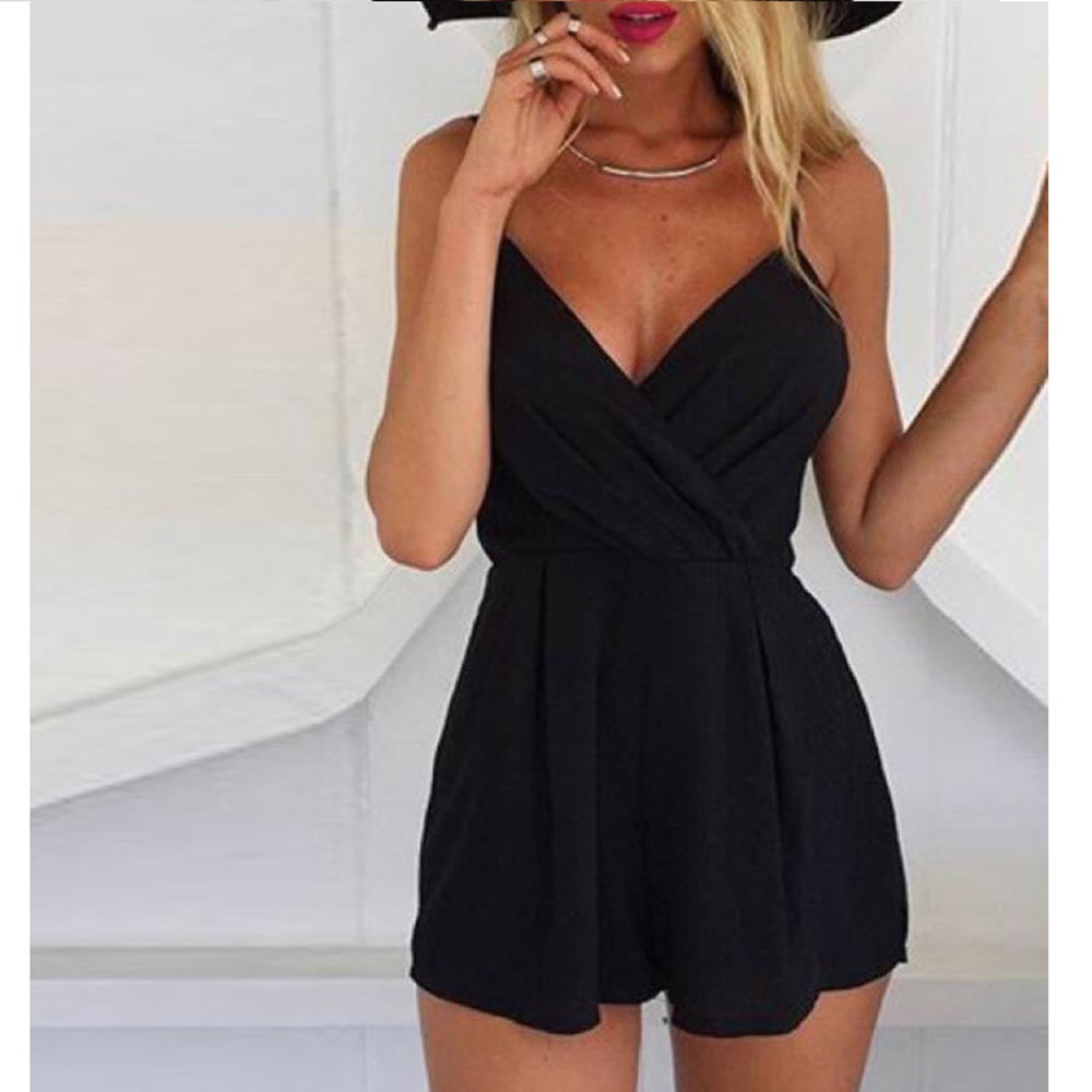 rompers womens jumpsuit Summer Sexy Playsuit Bodycon Party Jumpsuit Romper Trousers Clubwear Bodysuit Playsuit-Dollar Bargains Online Shopping Australia