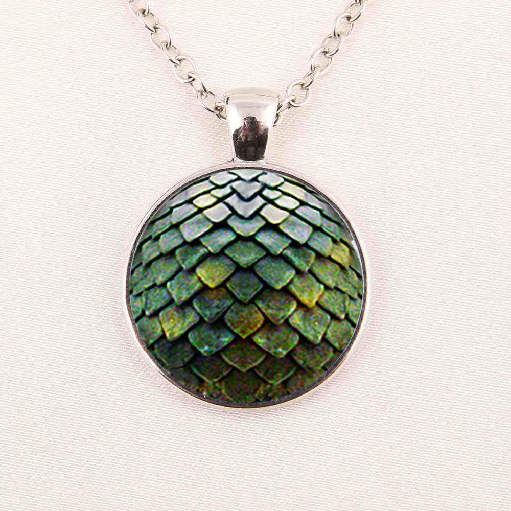 Glass Dome Necklace Dragon Egg Pendant Necklace Game of Thrones Dragon Egg Necklace - CelebritystyleFashion.com.au online clothing shop australia