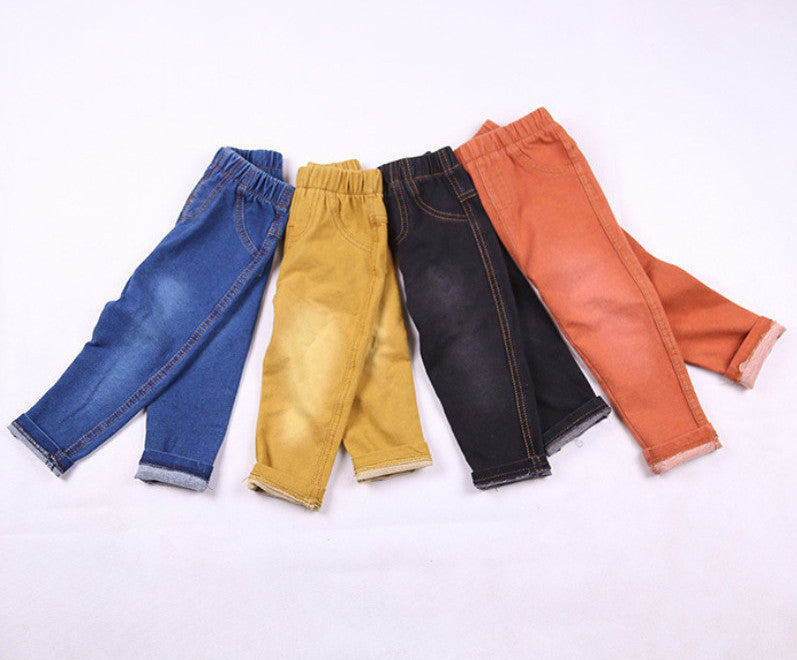 Kids 4 Colors Jeans Spring & Summer Style Fashion Denim Pants CottonTrousers for Baby Boys & Girls, MC117 - CelebritystyleFashion.com.au online clothing shop australia