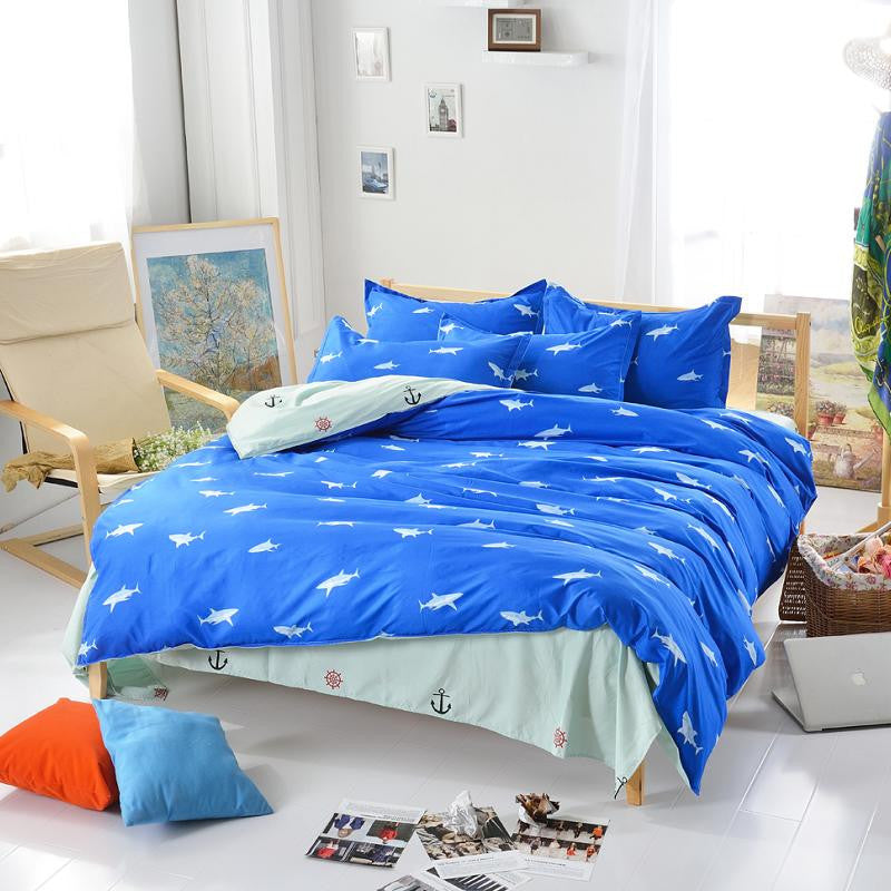 bedding set Autumn style duvet cover twin Full Queen Nordic style bedding bed linen flat sheet +duvet cover bedclothes clear out-Dollar Bargains Online Shopping Australia