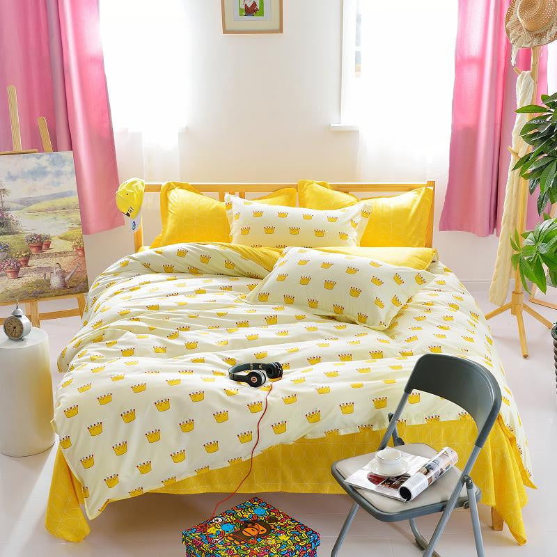 bedding set Autumn style duvet cover twin Full Queen Nordic style bedding bed linen flat sheet +duvet cover bedclothes clear out-Dollar Bargains Online Shopping Australia