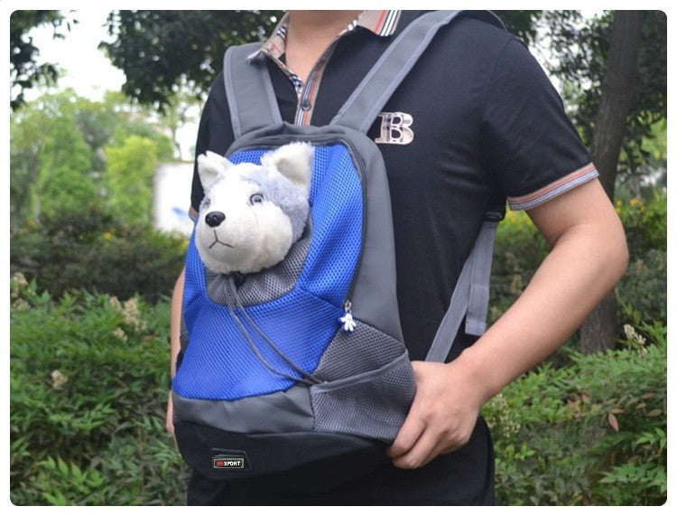 Pet Carrier Dog Carrier Pet Backpack Bag Portable Travel Bag Pet Dog Front Bag Mesh Backpack Head Out Double Shoulder Outdoor-Dollar Bargains Online Shopping Australia