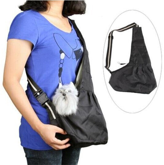 Pet Carrier Bag Oxford Cloth Dog Cat Carrier Single Shoulder Bag Warm Winter Dog Front Chest Carrier-Dollar Bargains Online Shopping Australia