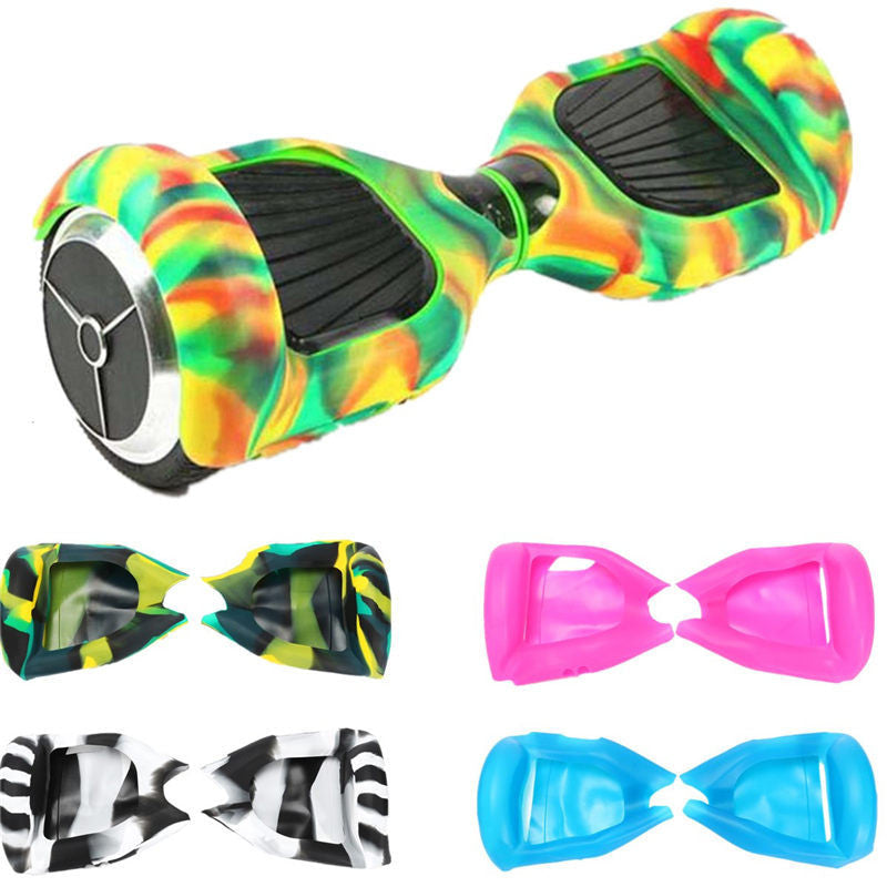 est Multicolor Waterproof Dustproof Rubber Silicone Cover Protective Case Shell For 6.5" Self Balance Scooter Hoverboard-Dollar Bargains Online Shopping Australia
