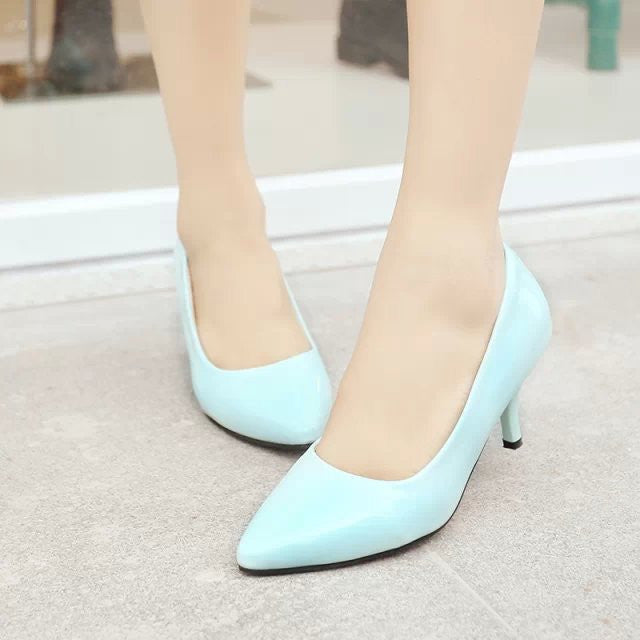 Women Pumps 5cm Thin Heels Women Shoes Europe and America Fashion Style Sexy High Heels Party Shoes-Dollar Bargains Online Shopping Australia