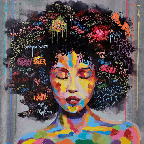 Unframed Graffiti Street Wall Art Abstract Modern African Women Portrait Canvas Oil Painting On Prints For Living Room-Dollar Bargains Online Shopping Australia