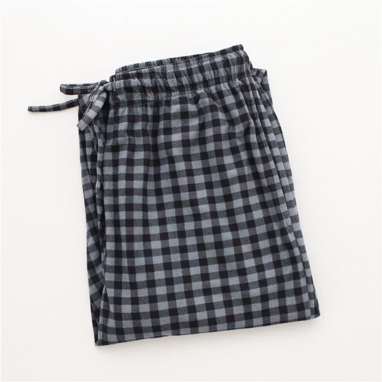 Spring pure cotton comfortable male sleep bottoms simple pyjama lounge home trousers for men plus size 100KG-Dollar Bargains Online Shopping Australia