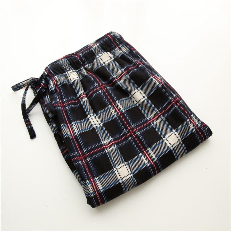 Spring pure cotton comfortable male sleep bottoms simple pyjama lounge home trousers for men plus size 100KG-Dollar Bargains Online Shopping Australia