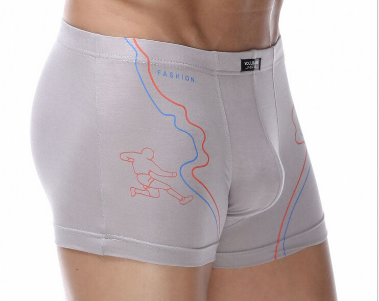 Men's clothing underwear brand boxers bamboo fiber Comfortable breathable men's size L to XXXL #7016R1-Dollar Bargains Online Shopping Australia