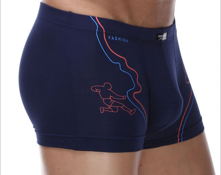 Men's clothing underwear brand boxers bamboo fiber Comfortable breathable men's size L to XXXL #7016R1-Dollar Bargains Online Shopping Australia