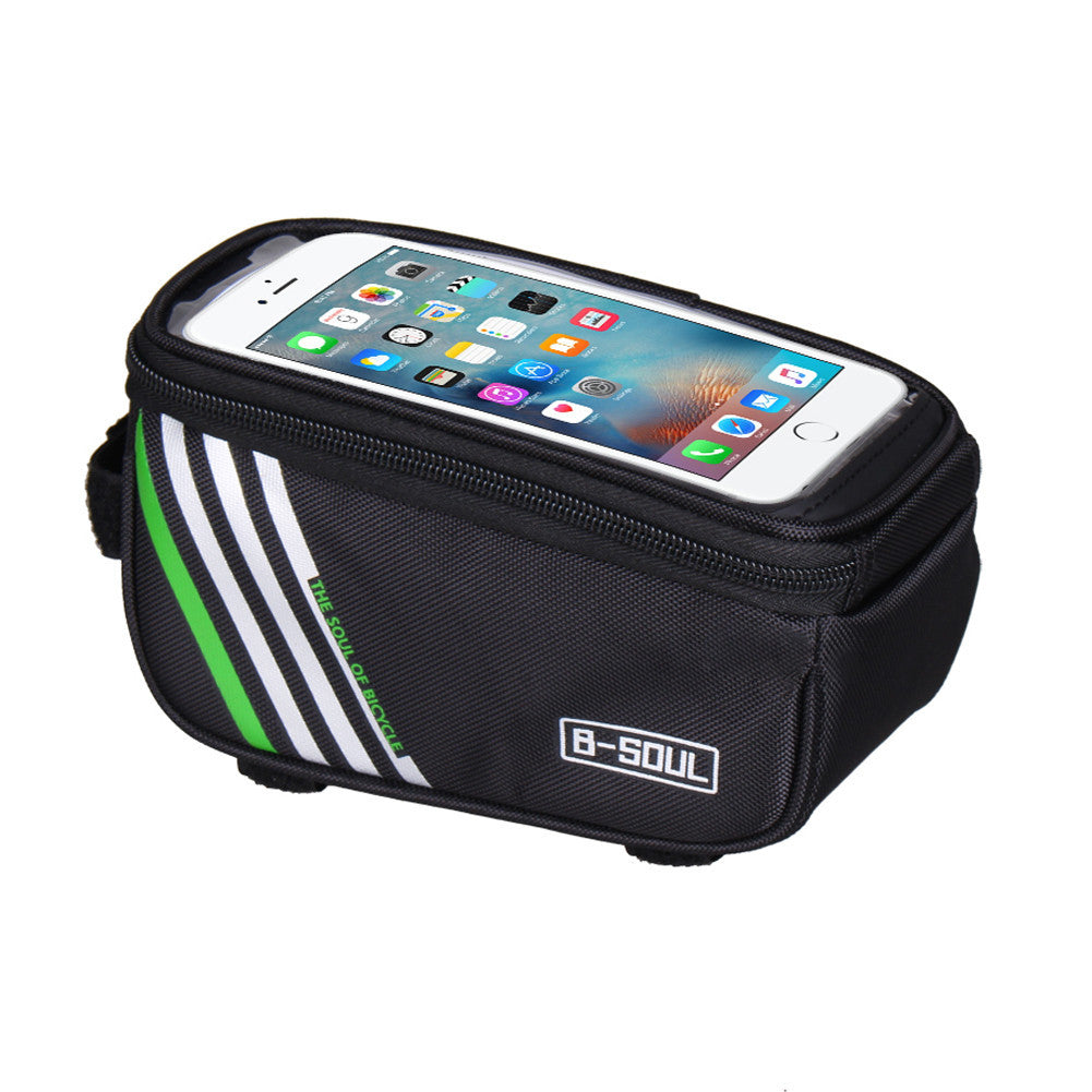 Multifuction 1.5L Waterproof Bicycle Bags Cycling Bike Frame Front Tube Mobile Phone Bag For Mountain bike City Bike EA14-Dollar Bargains Online Shopping Australia