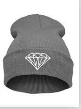 Brand Gorros Fashion Beanie Men Casual Winter Hat Warm Diamond Knitted Hats For Women Hip Hop Skullies Beanies Toca-Dollar Bargains Online Shopping Australia