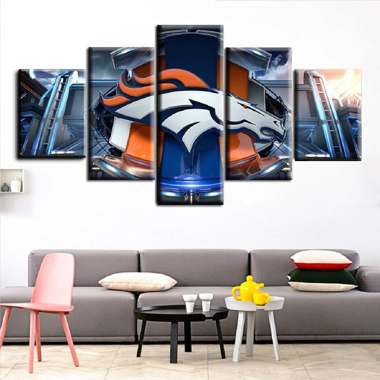 Eagle Sports Team Logo Oil Painting On Canvas Modern Home Pictures Prints Liveing Room Deco-Dollar Bargains Online Shopping Australia