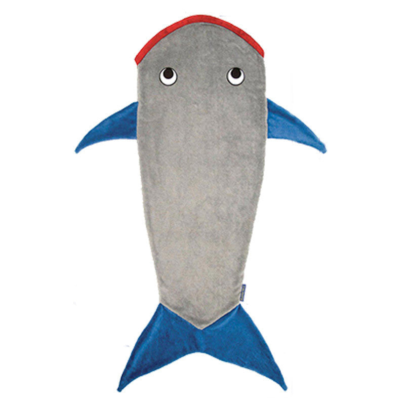 Mermaid Blanket Towel Envelopes For 5-12T Kids Soft Animal Sleeping Bag Pajamas Overalls Children Quilt Velvet Shark Blanket-Dollar Bargains Online Shopping Australia