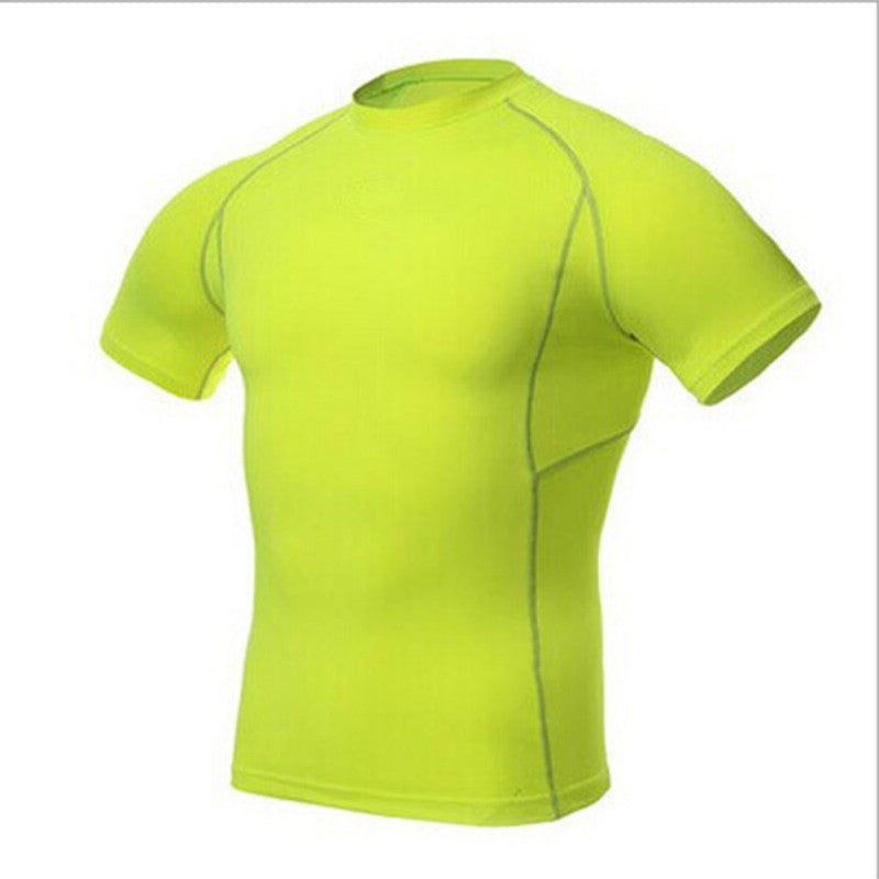 Mens Tops Compression Shirt Base Layer Short Sleeve T-Shirts - CelebritystyleFashion.com.au online clothing shop australia