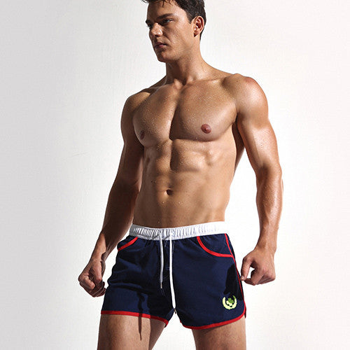 Quick Dry Men's Board Shorts Fashion Sea Maillot De Bain Sexy Beach Bermuda Elastic Waist Lining Liner Men's Board Shorts AC432-Dollar Bargains Online Shopping Australia