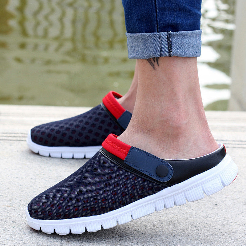 Summer Men Women Slip-on flats Shoes Breathable Mesh Leisure Shoes Unisex Couples Casual Shoes Zapatos-Dollar Bargains Online Shopping Australia