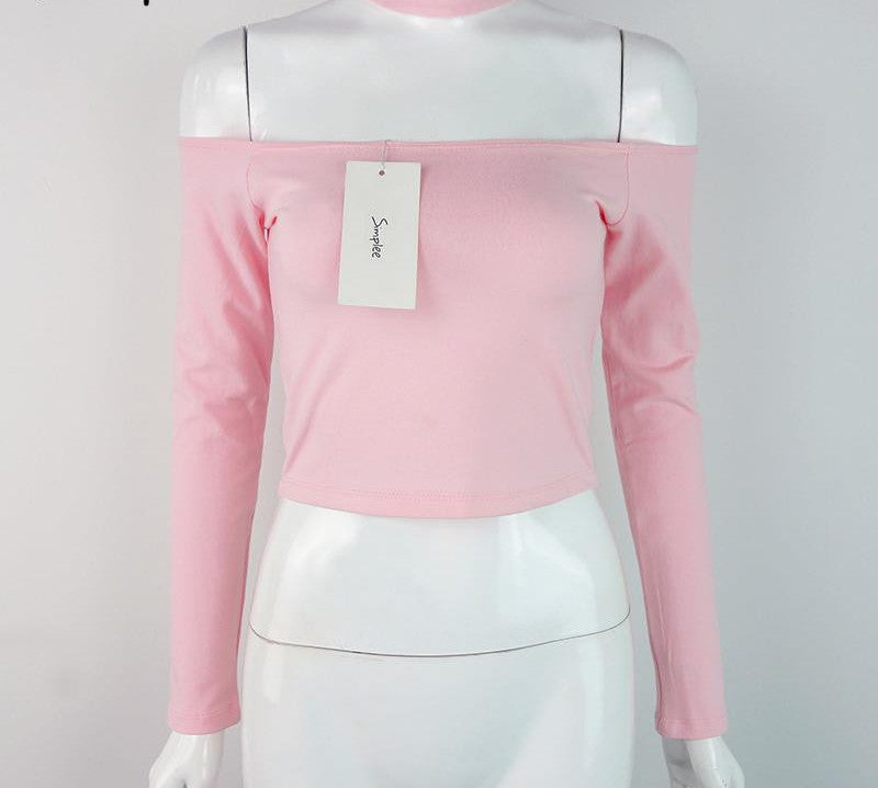 European Style Halter Crop Top Kendall Jenner Style - CelebritystyleFashion.com.au online clothing shop australia