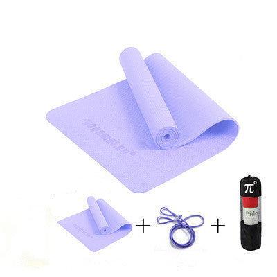 TPE Yoga mats fitness Three parts environmental tasteless colchonete fitness yoga gym exercise mats 183*61*0.6-Dollar Bargains Online Shopping Australia