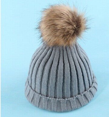 Women Spring Winter Hats Beanies Knitted Cap Crochet Hat Rabbit Fur Ear Protect Casual Cap-Dollar Bargains Online Shopping Australia