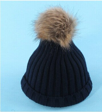 Women Spring Winter Hats Beanies Knitted Cap Crochet Hat Rabbit Fur Ear Protect Casual Cap-Dollar Bargains Online Shopping Australia