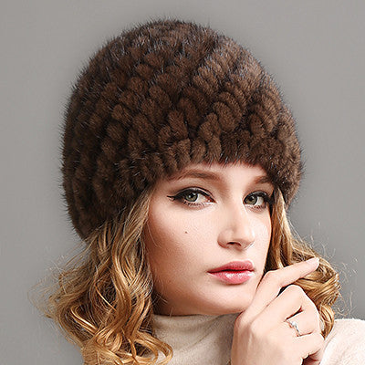 FURTALK Women Real mink fur hat winter fur hat Russian Women Winter Hat Beanie-Dollar Bargains Online Shopping Australia