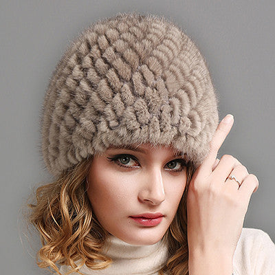 FURTALK Women Real mink fur hat winter fur hat Russian Women Winter Hat Beanie-Dollar Bargains Online Shopping Australia