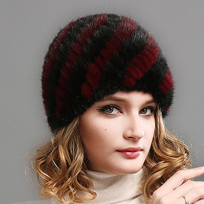 FURTALK Women Real mink fur hat winter fur hat Russian Women Winter Hat Beanie-Dollar Bargains Online Shopping Australia