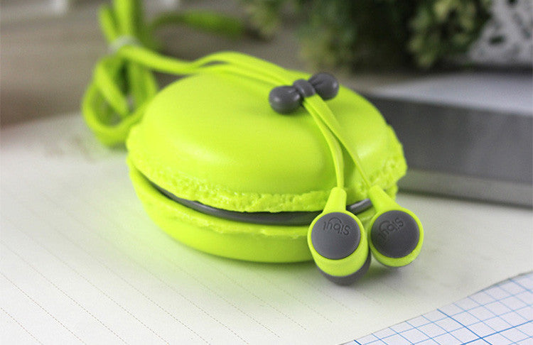Macarons Design In-Ear Earphone For Xiaomi Samsung iPhone Cute Earphone For MP3 Player-Dollar Bargains Online Shopping Australia