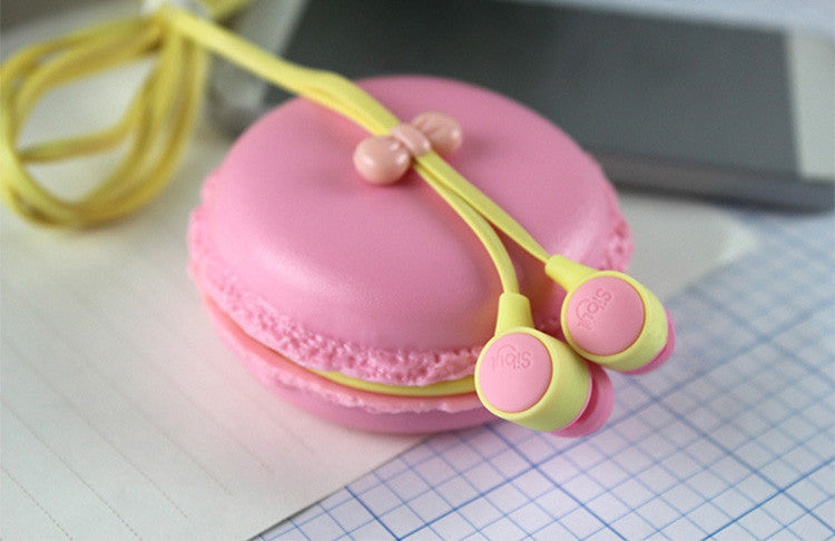 Macarons Design In-Ear Earphone For Xiaomi Samsung iPhone Cute Earphone For MP3 Player-Dollar Bargains Online Shopping Australia