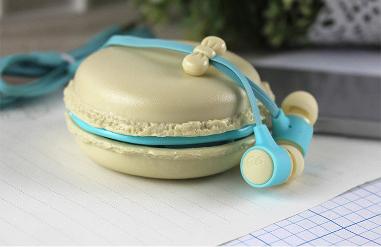 Macarons Design In-Ear Earphone For Xiaomi Samsung iPhone Cute Earphone For MP3 Player-Dollar Bargains Online Shopping Australia
