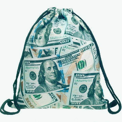 Women Emoji Backpack 3D printing travel softback women mochila drawstring bag mens backpacks-Dollar Bargains Online Shopping Australia