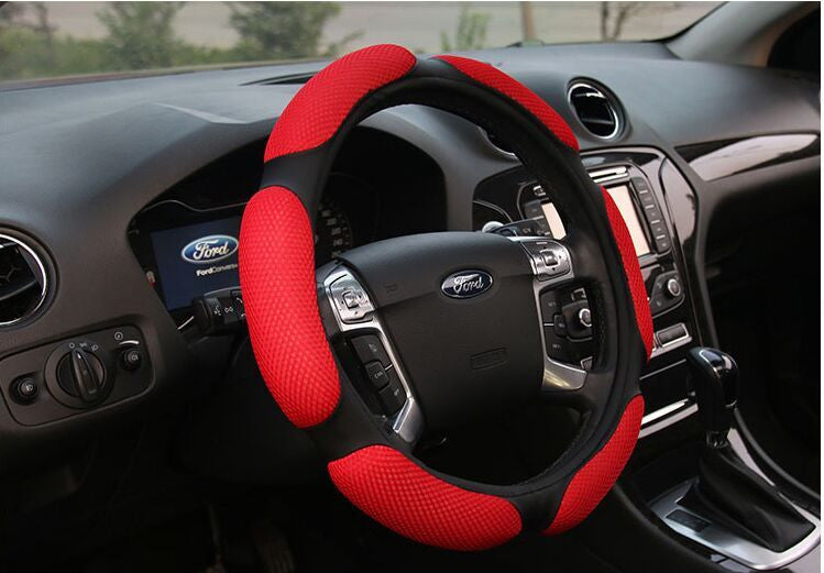 Sandwich Sport Type Car Steering Wheel Cover Anti-Slip 38CM 15"ix35 ix25 k2 k3 ....winter high car steering wheel covers-Dollar Bargains Online Shopping Australia